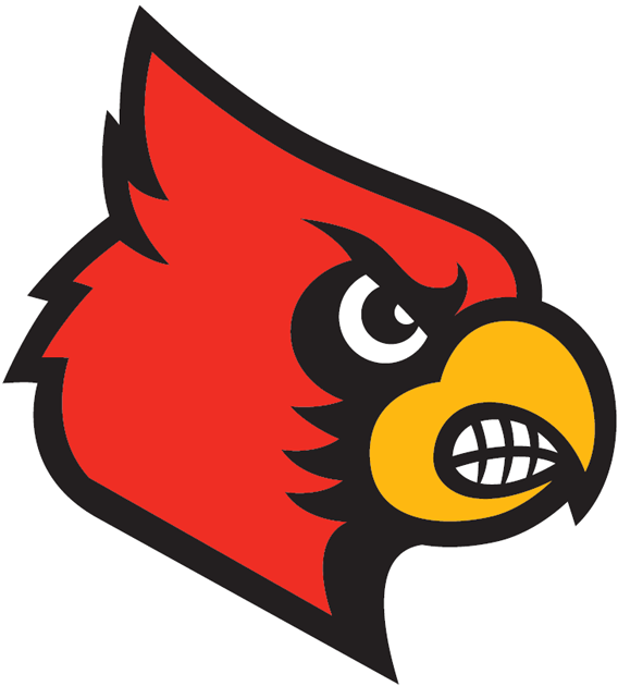 Louisville Cardinals 2007-2012 Secondary Logo t shirts DIY iron ons